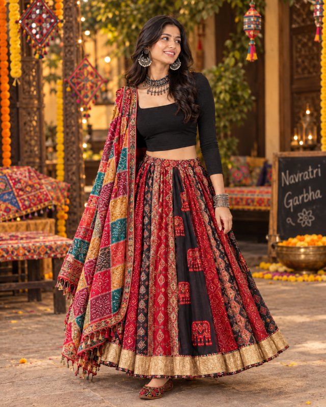 Rang-Raas Navratri Look ✨