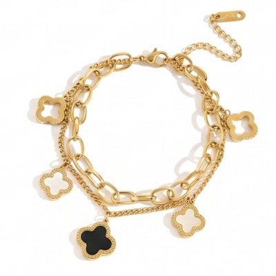 Minimal Gold Bracelet Set