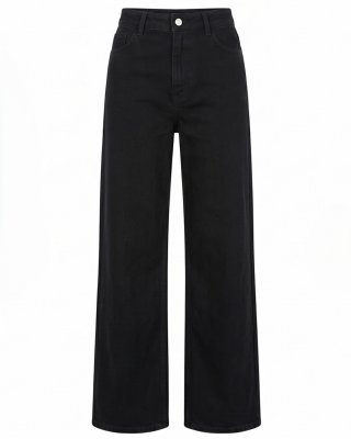 Black Straight Fit Jeans